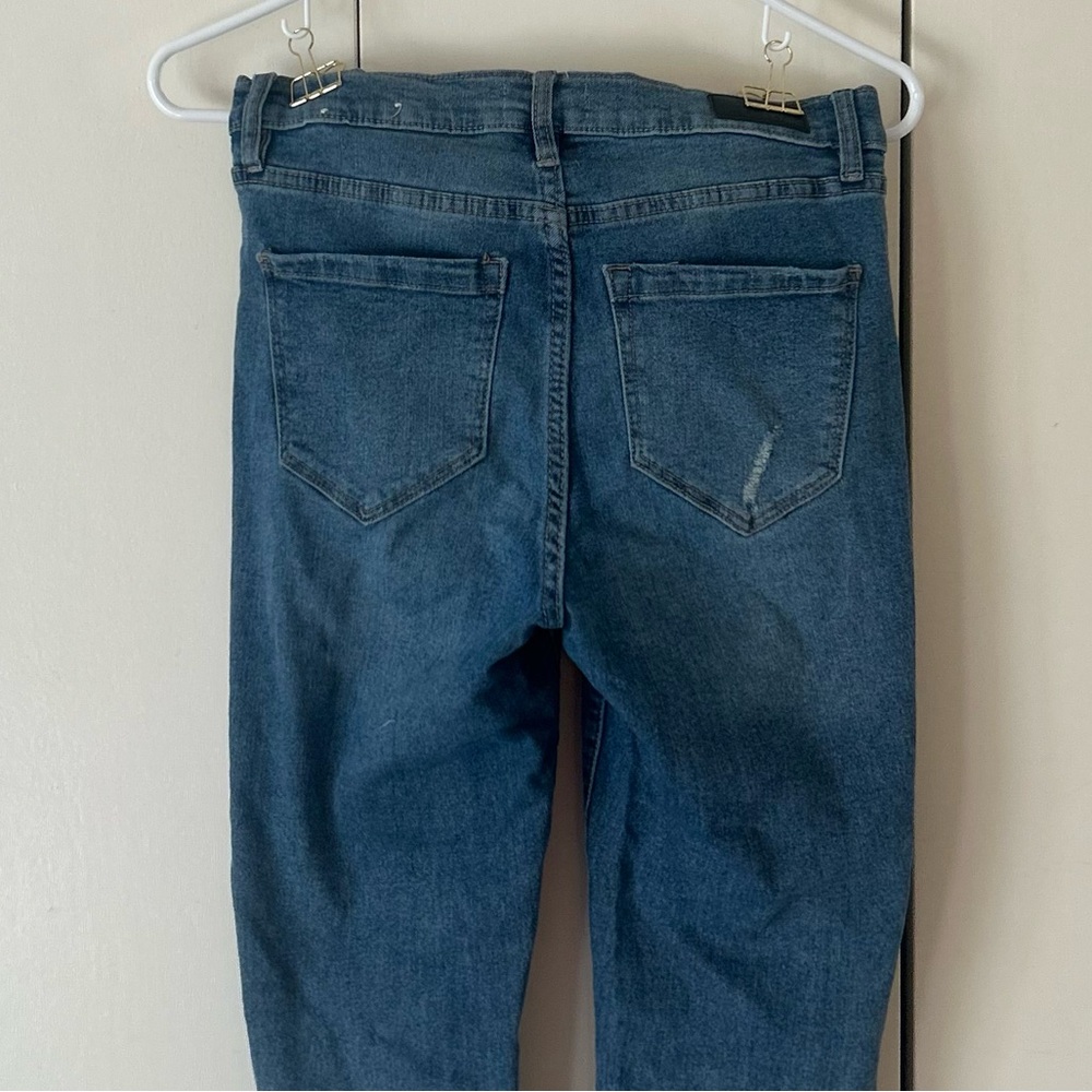 Nicole Miller SOHO high rise ankle skinny jeans pockets 4 - Picture 10 of 11